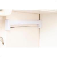 Kit Varal de Parede Retrátil Branco 3 Unidades - 7