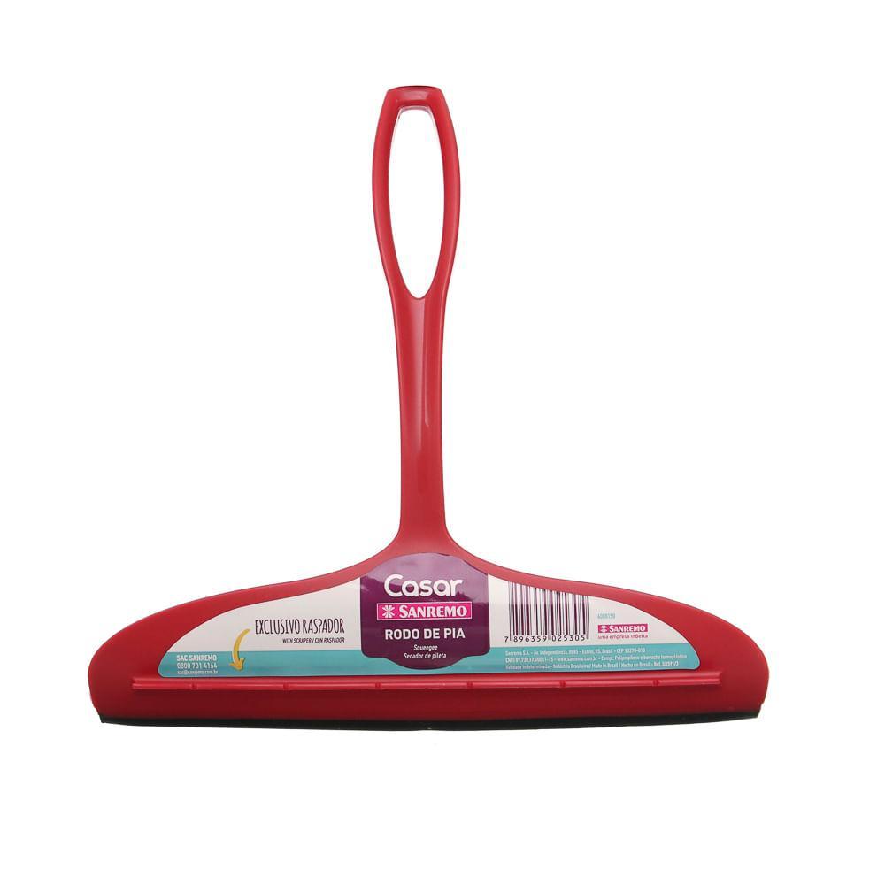 Rodo de Pia Vermelho 22cm Casar Sanremo - 1