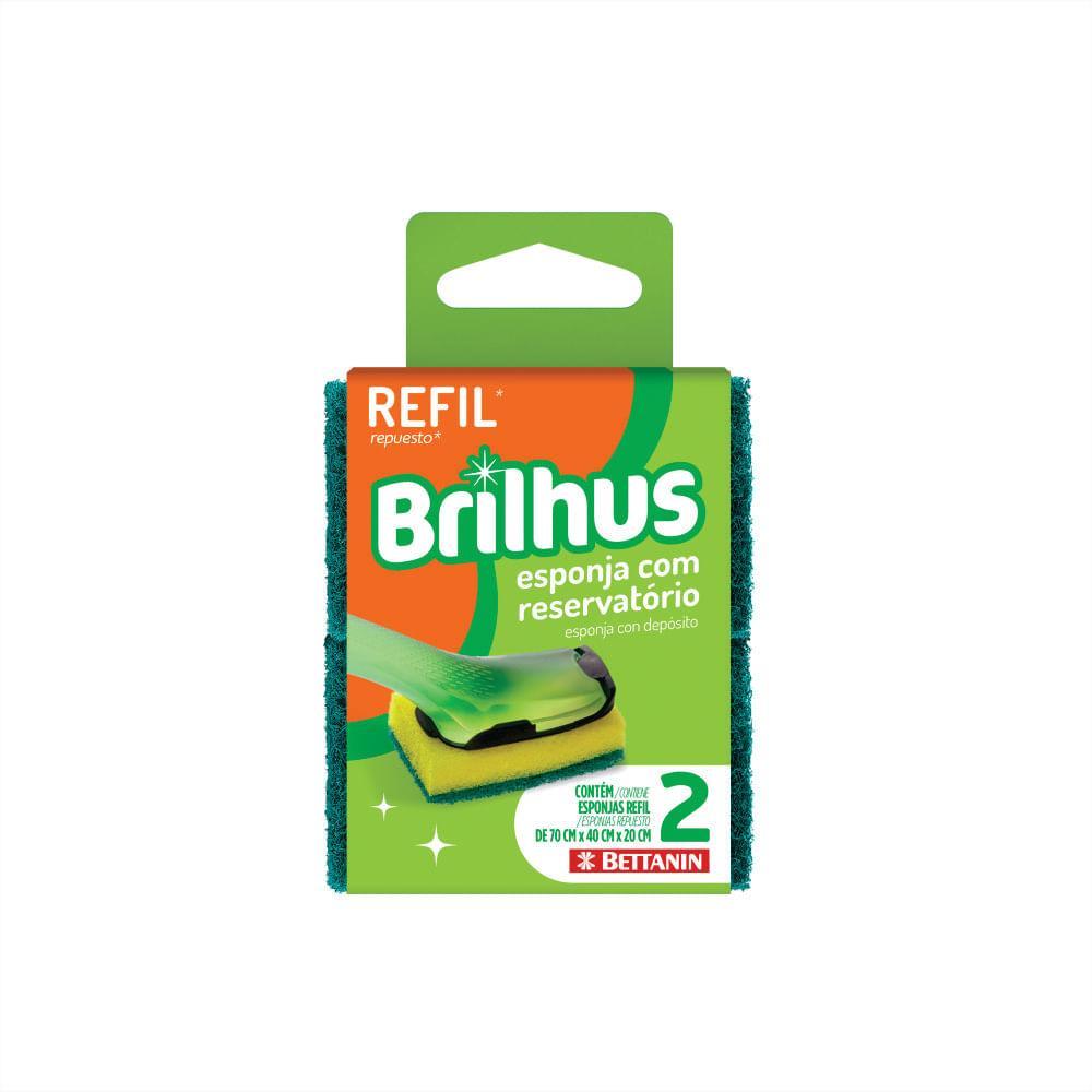 Refil Esponja com Reservatório para Detergente Brilhus Bettanin - 1