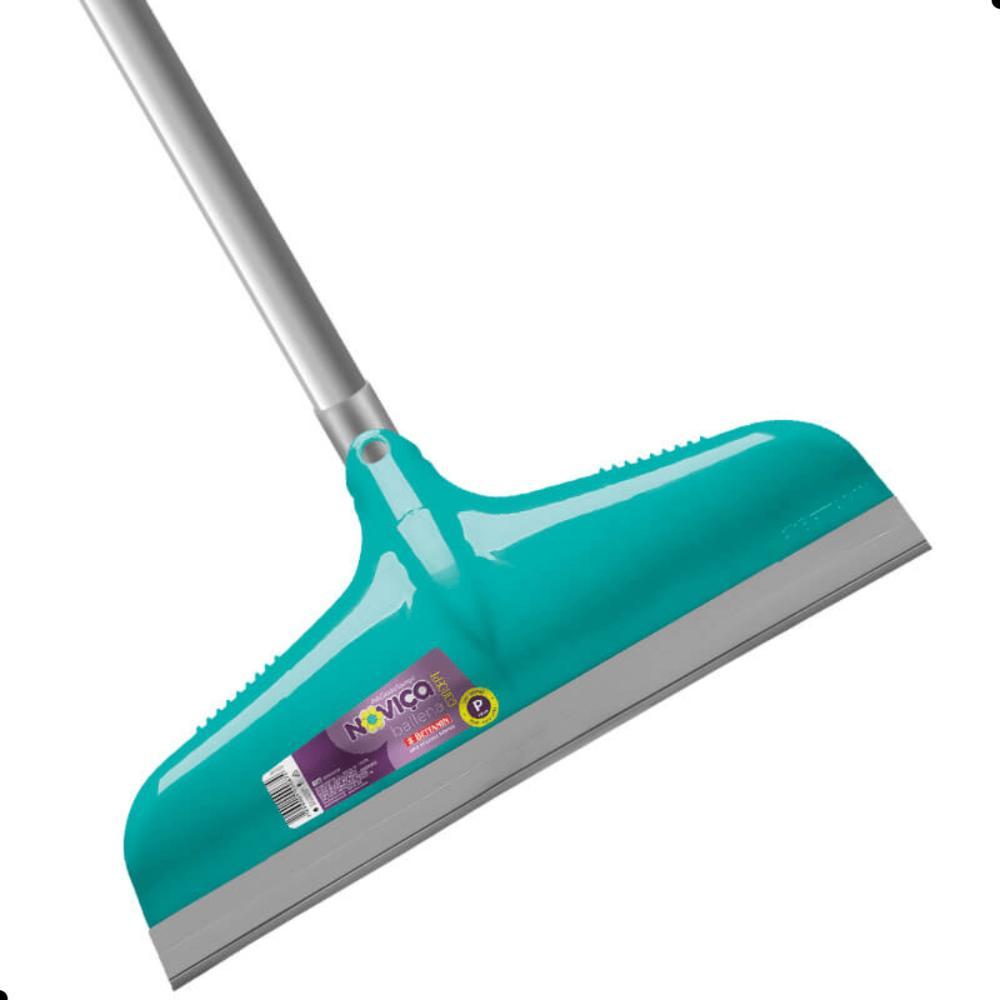 Kit Vassoura + Rodo + Pá Para Lixo Com Cabo Noviça - 4