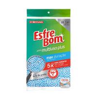 Kit 10 Pano Multiuso Plus Antibacteriano Máxima Duração Almofada Azul EsfreBom Bettanin - 2