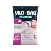 Kit 2 Sacos a Vácuo Organizador Jumbo Transparente 1,1 x 1m Vac Bag Ordene - 2