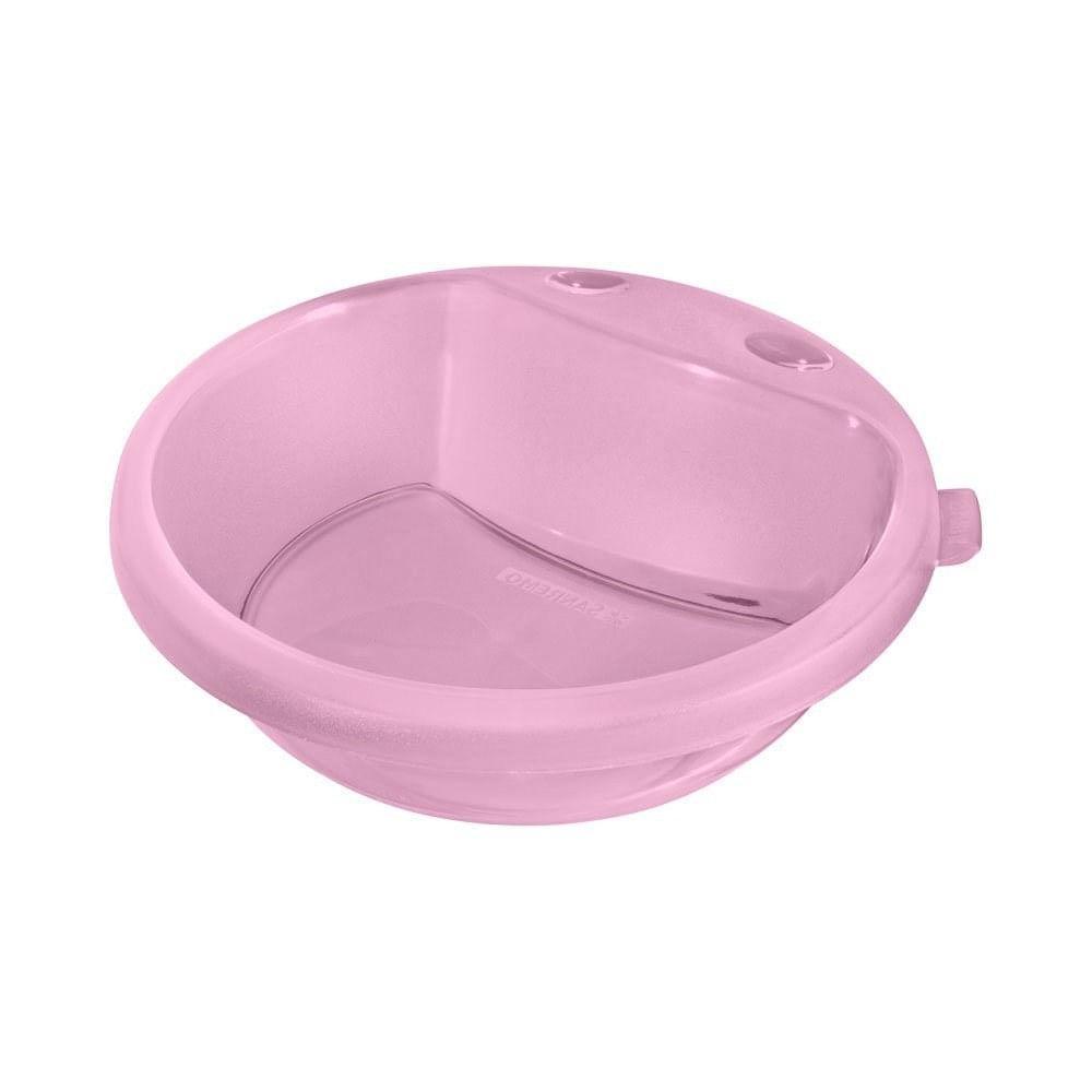 Kit Prato 450ml e Copo Infantil 310ml Rosa Baby Sanremo - 2