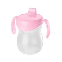 Kit Prato 450ml e Copo Infantil 310ml Rosa Baby Sanremo - 3