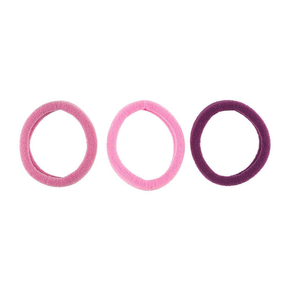 Elástico de Cabelo sem Metal Violet Lanossi 6 Unidades - 2