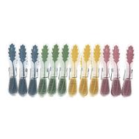 Kit Prendedores de Roupa Plástico Folhas e Flores Sanremo 24 Unidades - 2