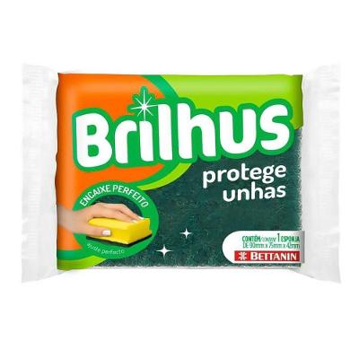 Esponja Multiuso Brilhus Protege Unhas Unitária