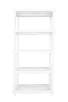 Estante Plástica Profissional com 5 Prateleiras Branca Vig Ordene - 1