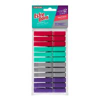 Prendedor de Roupa Plástico Classic EsfreBom Bettanin 12 Unidades - 1
