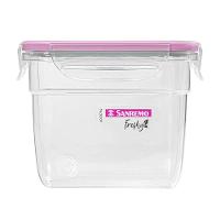 Kit 3 Potes Plásticos com Travas Herméticos Açaí 770ml Freshy Sanremo - 3