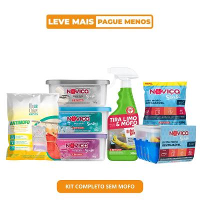 Kit Completo Sem Mofo - Pequeno 7 Produtos