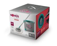 Mop Twister de Microfibra com Cabo e Balde 13L Noviça Bettanin - 2