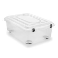 Kit Caixa Organizadora Transparente 28,2L 15 unidades Top Stock Sanremo - 3