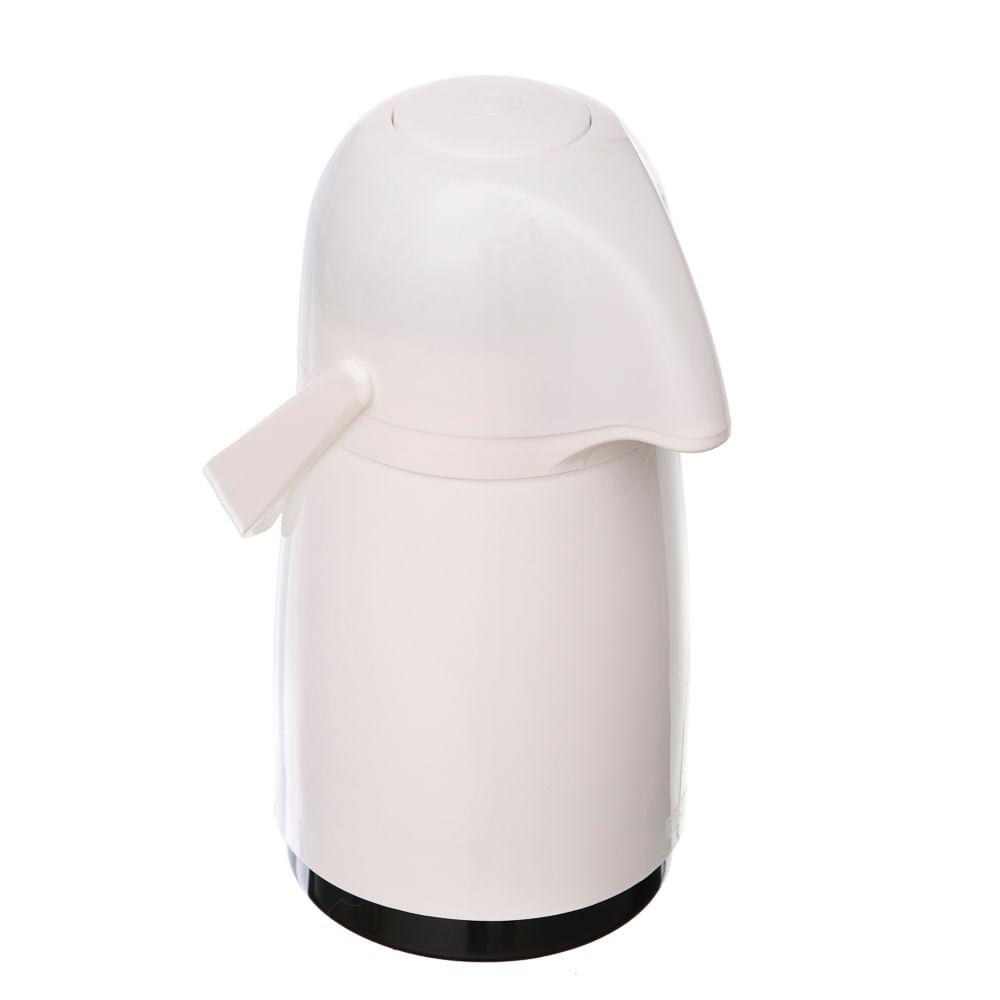 Garrafa Térmica Plástica Expressar Branca 500ml Termic Sanremo - 1
