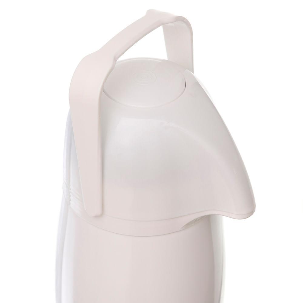 Garrafa Térmica Plástica Expressar Branca 500ml Termic Sanremo - 3