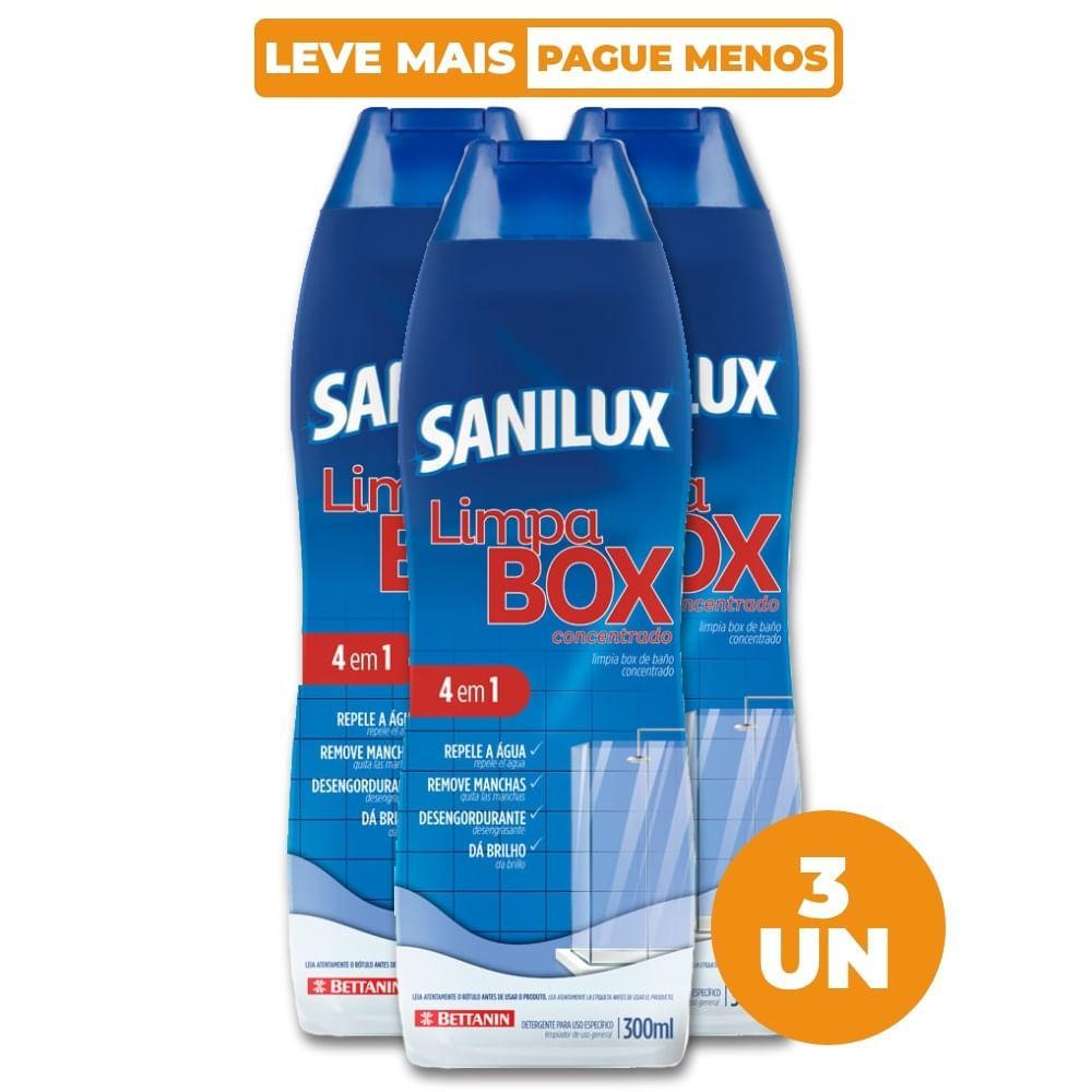 Kit Limpa Box 4 em 1 300ml com 3 Unidades Sanilux Bettanin - 1