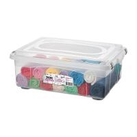 Kit Caixa Organizadora Transparente 42L 12 un Top Stock Sanremo - 3