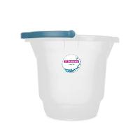 Kit 2 Baldes Plásticos Transparente com Alça 12L Hydrus Sanremo - 2