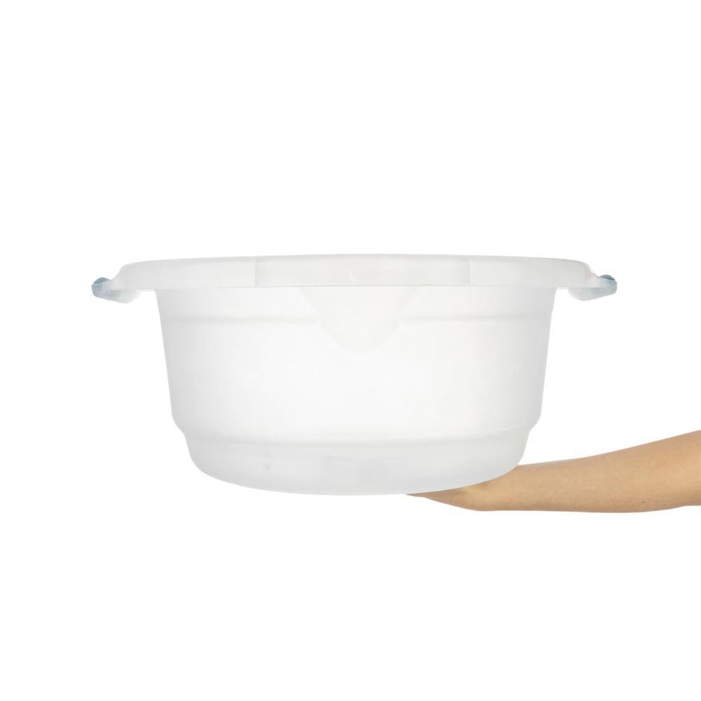 Bacia Plástica Transparente 14L Hydrus Sanremo - 1