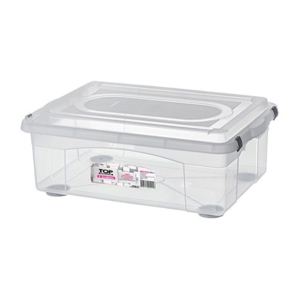 Kit Caixa Organizadora Transparente 42L 2 unidades Top Stock Sanremo - 2