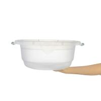 Kit 3 Bacias Plásticas Transparentes 8,6L Hydrus Sanremo - 4