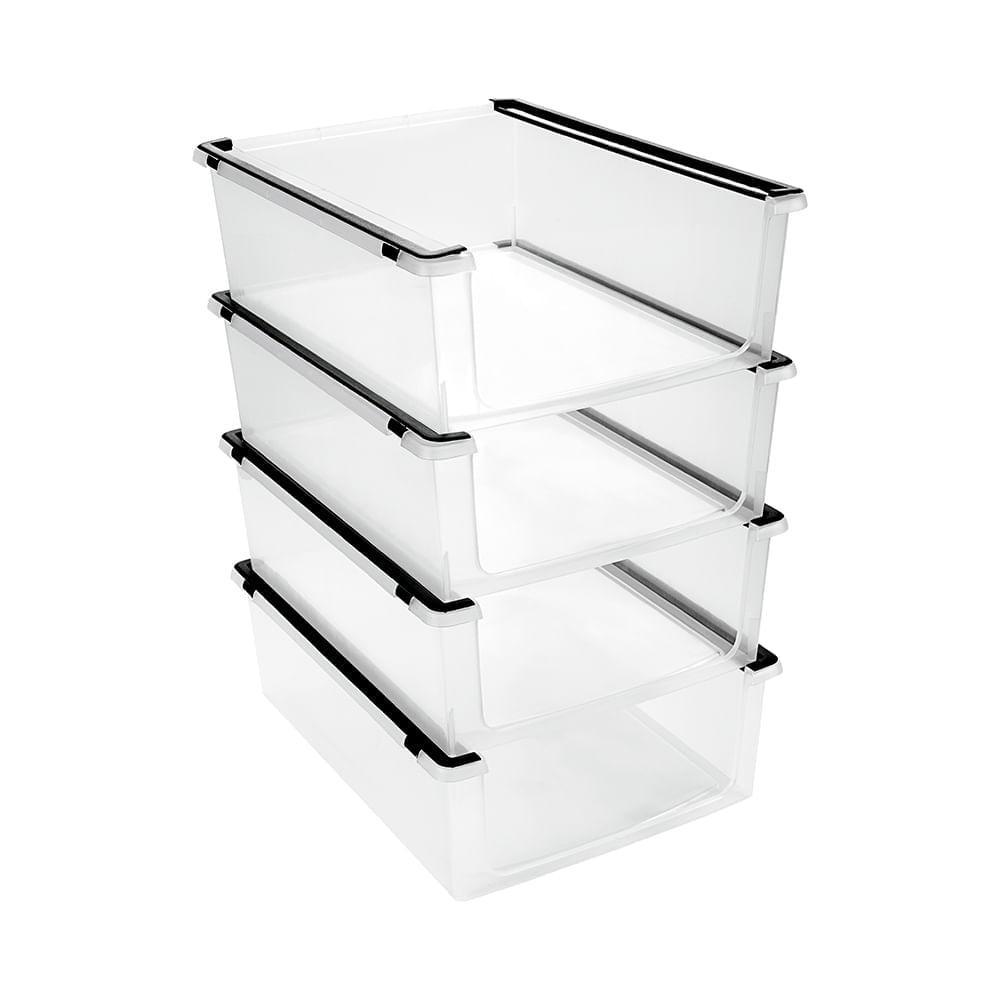 Kit Cesto Organizador Plástico Multiuso Ordene 10 Un - 2