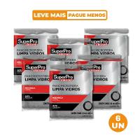 Kit 6 Pano Microfibra Limpa Vidro SuperPro Bettanin - 1