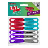 Prendedor de Roupa Plástico Esfrebom Maxxi Bettanin 12 Unidades - 1