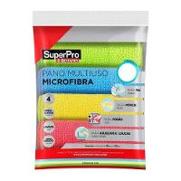 Pano Microfibra Multiuso 4un SuperPro - 1