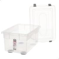Kit Caixa Organizadora Transparente Sanremo 16,7L 3UN - 3