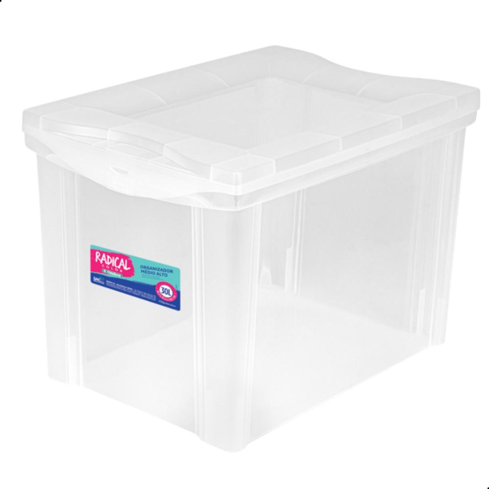 Kit Organizador 30L Transparente Ordene 6UN - 2