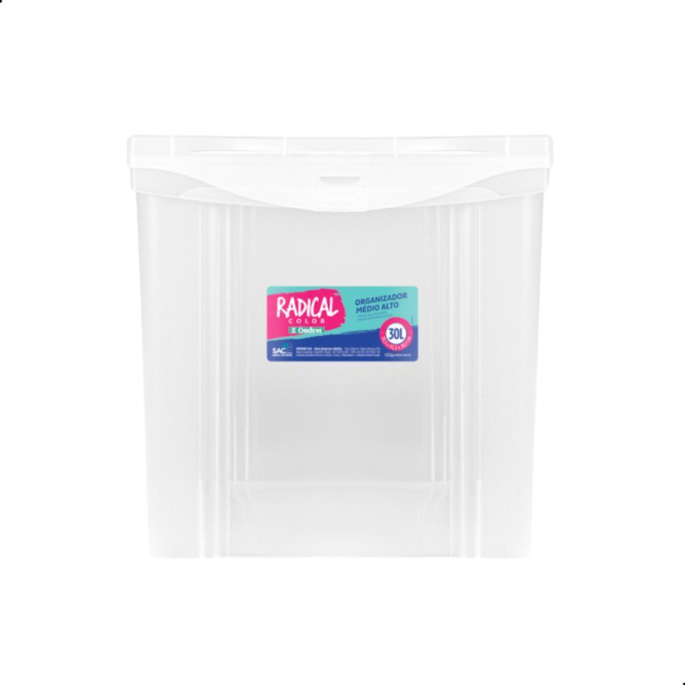 Kit Organizador 30L Transparente Ordene 6UN - 4