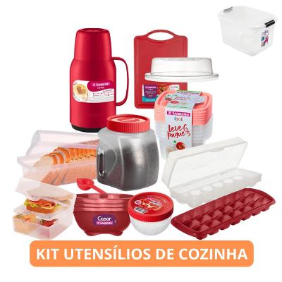 Kit Cozinha Basic com 12 itens Sanremo