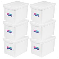 Kit Organizador Branco 30L Ordene 6UN - 1
