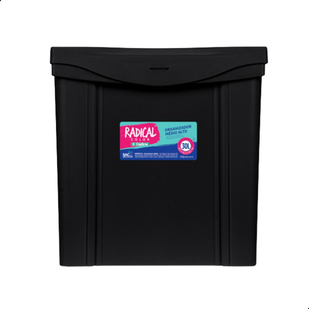 Kit Organizador Preto 30L Ordene 6UN - 1
