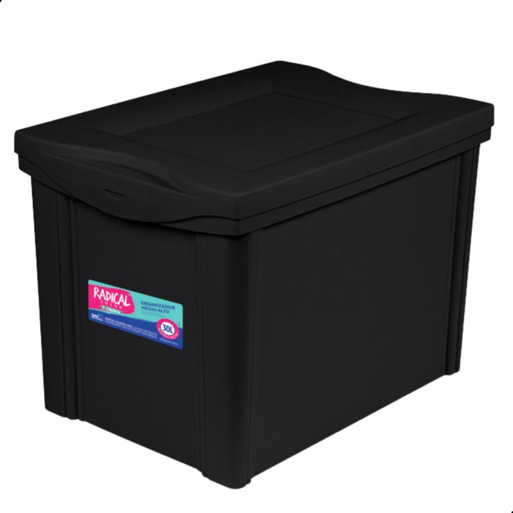 Kit Organizador Preto 30L Ordene 6UN - 4
