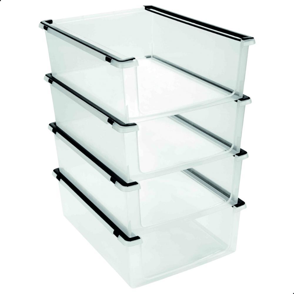 Kit Organizador Multiuso Empilhável Ordene 4UN - 1