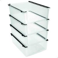 Kit Organizador Multiuso Empilhável Ordene 4UN - 1