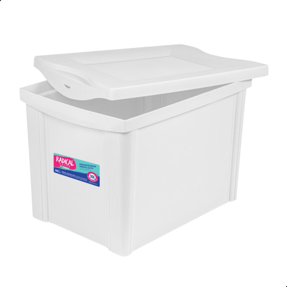 Kit Organizador Branco 30L Ordene 4UN - 3