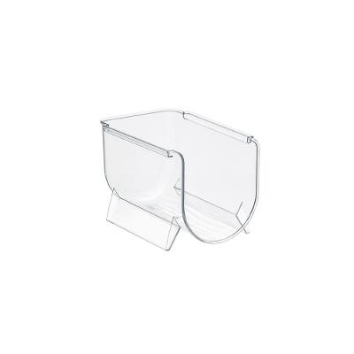 Suporte Plástico para Garrafa Pet Empilhável Transparente Utti Ordene