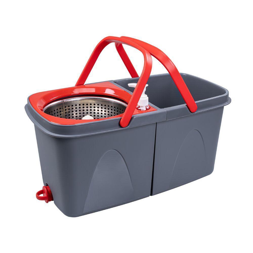 Conjunto MOP e Balde Plástico Duas Águas ProClean SuperPro - 1