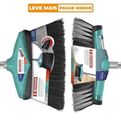 Kit 2 Vassouras Uso Interno e Externo com Cabo Varry 1000 Bettanin