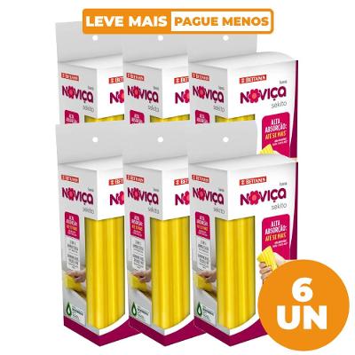 Kit 6 Esponja Multiuso Espuma PVA Sekito Bettanin