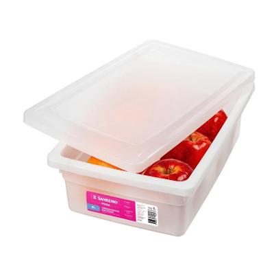 Organizador Multiuso Plástico Branco 5L Max Sanremo
