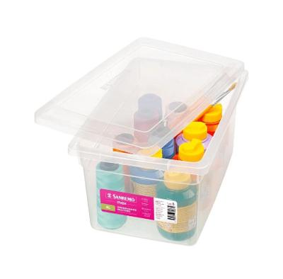 Organizador Multiuso Plástico Transparente 8L Max Sanremo