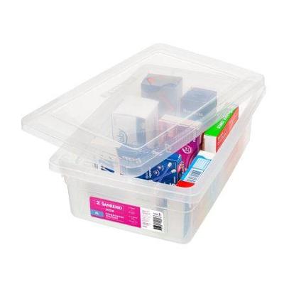 Organizador Multiuso Plástico Transparente 5L Max Sanremo