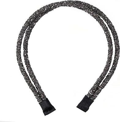 Tiara de Cabelo Glam Black Lanossi