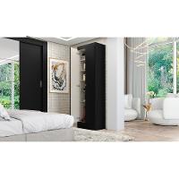 Armário Multiuso Sapateira THB Space com 2 Portas 5 Prateleiras - 4