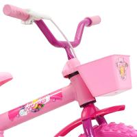 Bicicleta Track Bikes Arco-Íris Aro 12 Rodinhas Laterais com Cesto - 2