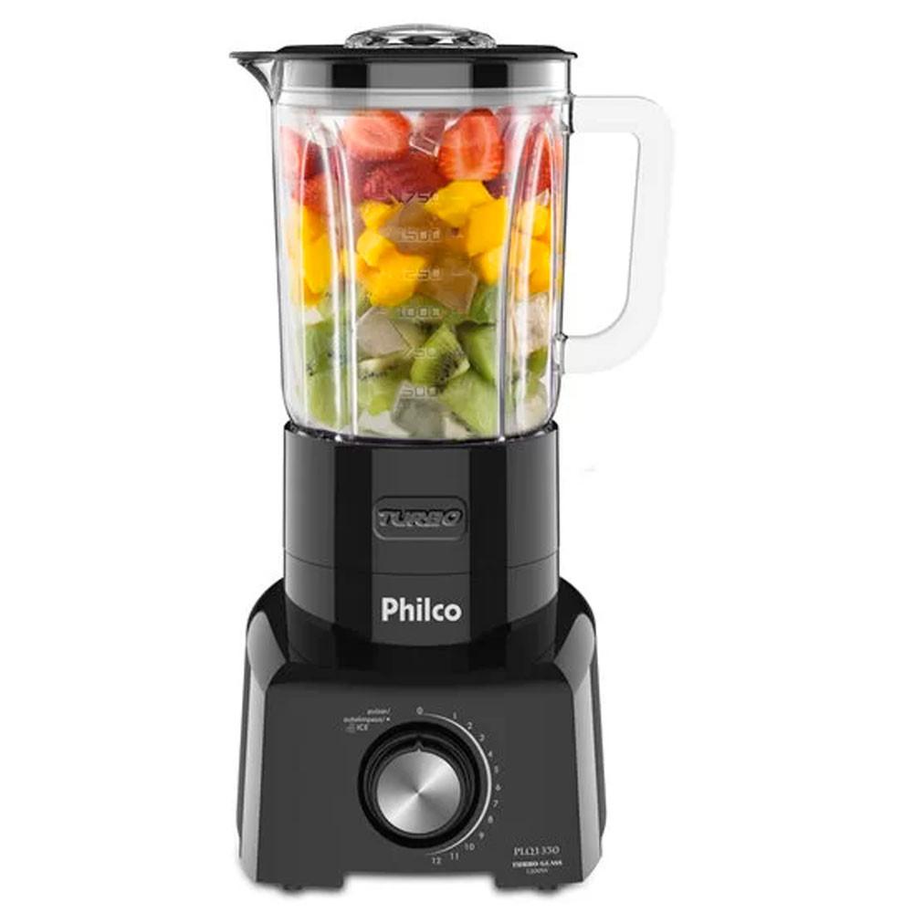 Liquidificador Philco Turbo Glass 12 Velocidades e Pulsar 1200W PLQ1350 - 1